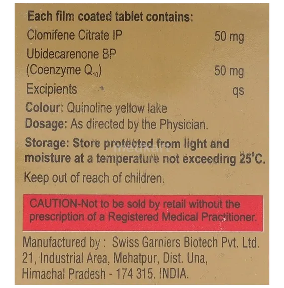 ccq 50mg tablet 5's